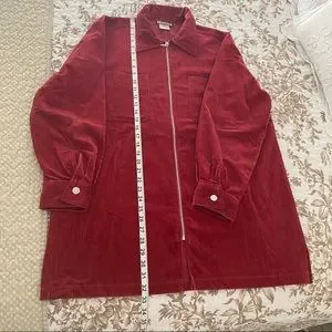 90s Mexico製 CENZA Corduroy Zip Shirt JKT 90s Made in Mexico CENZA Corduroy Full-Zip Shirt Jacket